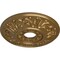 Ekena Millwork Valletta Ceiling Medallion (Fits Canopies up to 3 1/2"), 18"OD x 3 1/2"ID x 1"P, Pale Gold CM18VLPAS - alternate 3